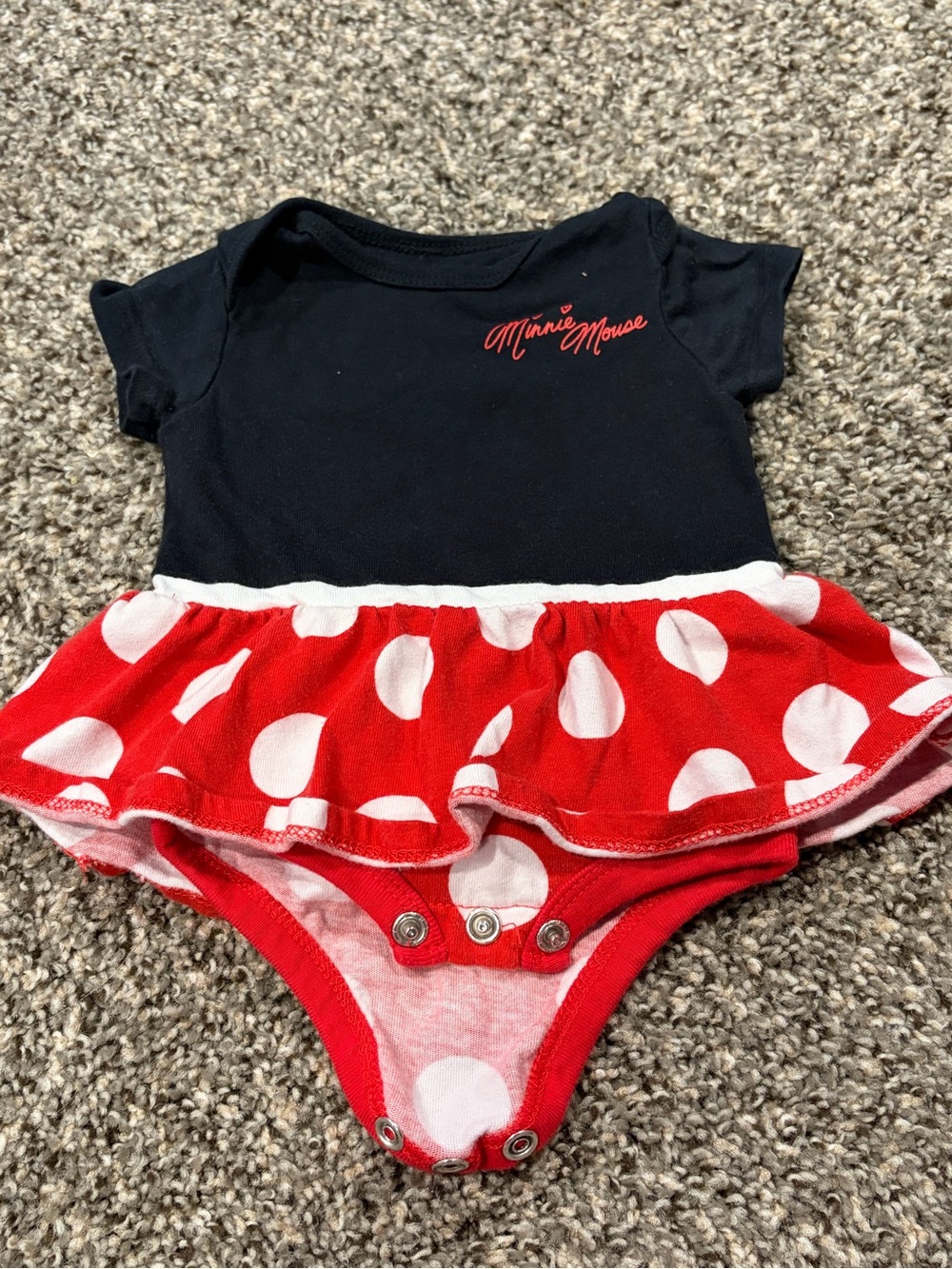 Disney Minnie Mouse Baby Bodysuit Dress | 6 months